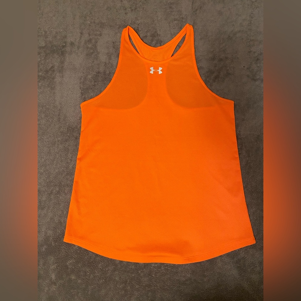 Women’s Under Armour Orange Racerback Tank